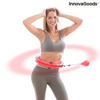 Anello Fitness Intelligente Regolabile con Peso Fittehoop InnovaGoods FITTEHOOP Rosso (Ricondizionati B)