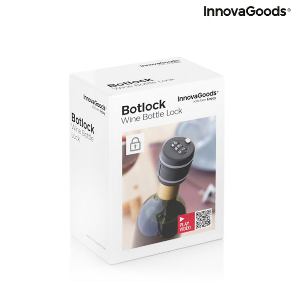 Lucchetto per Bottiglie di Vino Botlock InnovaGoods ‎V0103355 (Ricondizionati A+)