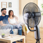 Ventilatore Nebulizzatore da Terra con Telecomando InnovaGoods Nero 2,8 L 90 W (Ricondizionati C)