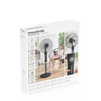 Ventilatore a Piantana InnovaGoods Breezinn Nero 45 W