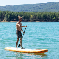 Tavola da Paddle Surf Gonfiabile 2 in 1 con Sedile e Accessori Siros InnovaGoods 10'5" 320 cm