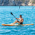 Tavola da Paddle Surf Gonfiabile 2 in 1 con Sedile e Accessori Siros InnovaGoods 10'5" 320 cm Arancio (Ricondizionati A)