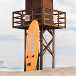 Tavola da Paddle Surf Gonfiabile 2 in 1 con Sedile e Accessori Siros InnovaGoods 10'5" 320 cm Arancio (Ricondizionati A)