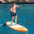 Tavola da Paddle Surf Gonfiabile 2 in 1 con Sedile e Accessori Siros InnovaGoods 10'5" 320 cm Arancio (Ricondizionati A)