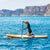 Tavola da Paddle Surf Gonfiabile 2 in 1 con Sedile e Accessori Siros InnovaGoods 10'5" 320 cm Arancio (Ricondizionati A+)