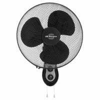 Ventilatore da Parete Orbegozo WF 0141 Nero 40 W