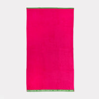 Telo da Mare Benetton  BE NO VELOUR 90 x 160 cm Fucsia 100 % cotone