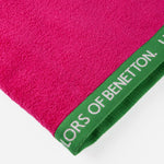 Telo da Mare Benetton  BE NO VELOUR 90 x 160 cm Fucsia 100 % cotone