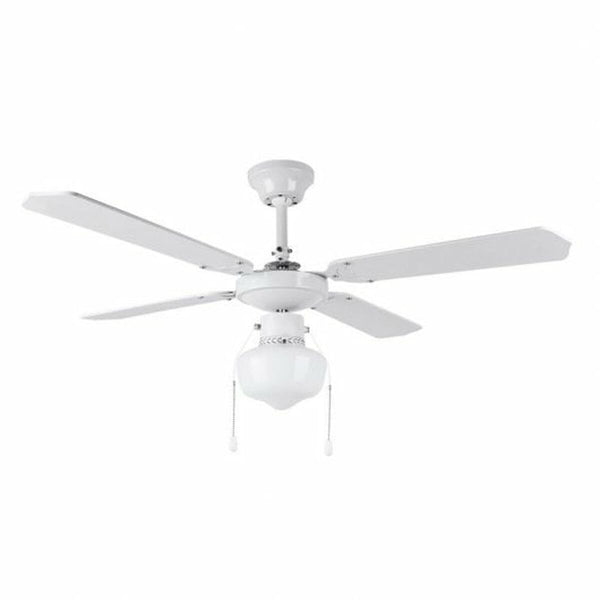 Deckenventilator mit Lampe Orbegozo CL04105B Weiß 50 W Ø 105 cm