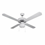 Ventilatore da Soffitto con Luce Orbegozo CL08132B Bianco 60 W Ø 132 cm