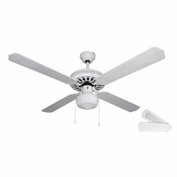 Ventilatore da Soffitto con Luce Orbegozo CL08132B Bianco 60 W Ø 132 cm