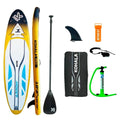 Tavola da Paddle Surf Gonfiabile con Accessori Kohala Arrow 1 Giallo (310 x 81 x 15 cm)