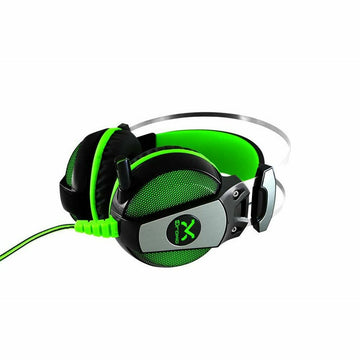 Auricolari con Microfono Gaming Droxio HADLOK USB Verde