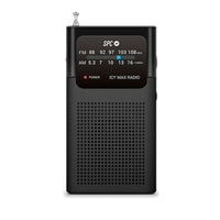 Radio SPC SPC Icy Max Schwarz AM/FM-Tuner