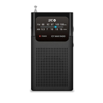 Radio SPC SPC Icy Max Nero Sintonizzatore AM/FM