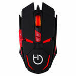 Mouse Gaming Hiditec MICRURUS 8100 dpi Rosso