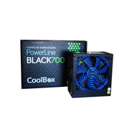 Fonte di Alimentazione CoolBox COO-FAPW700-BK 700 W ATX Nero Azzurro