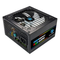 Fonte di Alimentazione CoolBox DG-PWS600-MRBZ RGB 600W Nero 600 W