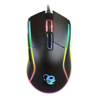 Mouse Gaming con LED CoolBox DG-MOU019-RGB        RGB 6400 dpi 30 ips Nero