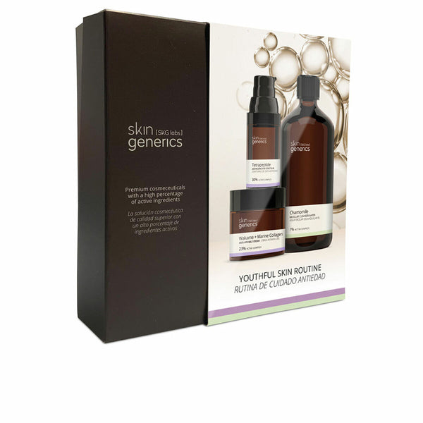 Unisex-Kosmetik-Set Skin Generics Youthful Skin Routine 3 Stücke