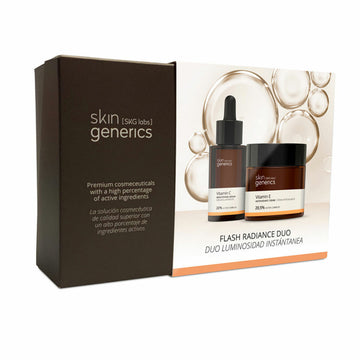 Set Cosmetica Unisex Skin Generics Flash Radiance Duo 2 Pezzi