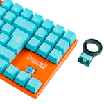 Tastiera per Giochi FR-TEC DBPCKEYGO Qwerty in Spagnolo Azzurro