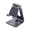 Supporto per Tablet Aisens Soporte De Sobremesa Tamaño M Ajustable (1 Pivote) Para Movil / Tablet, Gris Grigio