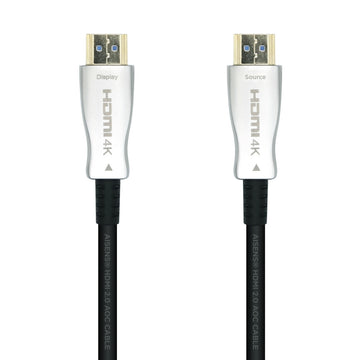 Cavo HDMI Aisens V2.0 AOC Premium 4K Alta velocità Nero 20 m