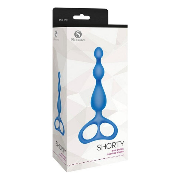 Palline Anali S Pleasures Shorty Azzurro Silicone