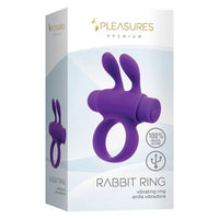 Penisringe S Pleasures Rabbit Purpur