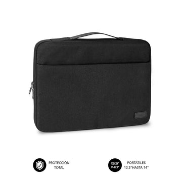 Laptoptasche Subblim Funda Ordenador Elegant Laptop Sleeve 13,3-14" Black