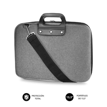 Laptoptasche Subblim Maletín semirrígido Poliéster reforzado 13,3" Gris EVA