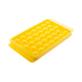 Formina per Cubetti di Ghiaccio Koala Eco Friendly 33 Compartimenti 24,5 x 14,5 x 3,5 cm Giallo Plastica