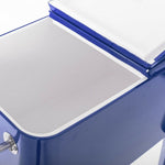 Frigo Portatile Fresh 74 x 43 x 80 cm Metallo Blu cobalto