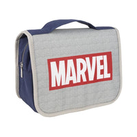 Necessaire da Viaggio con Gruccia Marvel Grigio Azzurro