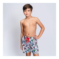 Jungen Badehose Marvel Hellgrau