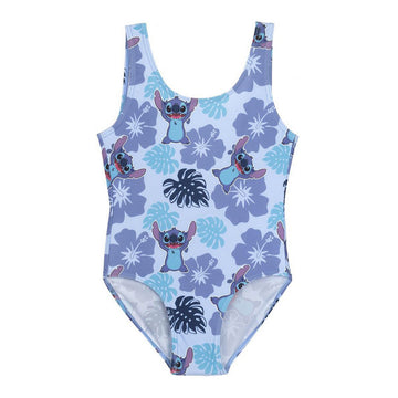 Costume da Bagno Bambina Stitch Azzurro Chiaro