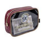 Necessaire da Viaggio Harry Potter 2 Pezzi (24 x 17 x 7,5 cm)