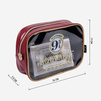 Necessaire da Viaggio Harry Potter 2 Pezzi (24 x 17 x 7,5 cm)