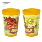 Set da Bagno da Viaggio per Bambini Jurassic Park 4 Pezzi Arancio