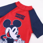 T-shirt da Bagno Mickey Mouse Rosso