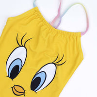 Costume da Bagno Bambina Looney Tunes Giallo