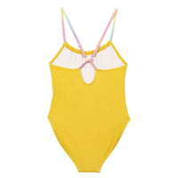 Costume da Bagno Bambina Looney Tunes Giallo