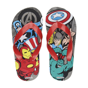 Ciabatte per Bambini The Avengers Rosso