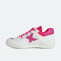 Scarpe da Football Sala Munich Continental 942 Rosa Bianco Adulti