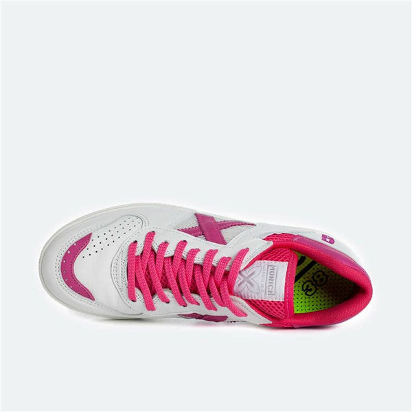 Scarpe da Football Sala Munich Continental 942 Rosa Bianco Adulti