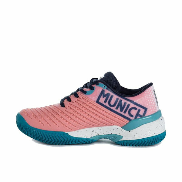 Scarpe da Padel per Adulti Munich Padx 27 Donna Rosa chiaro