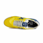 Scarpe da Calcio a 5 per Adulti Munich G-3 Indoor 362 Giallo Azzurro Uomo