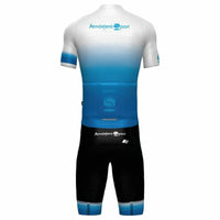 Maglia da ciclismo Aero Gsport Azzurro