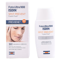 Protezione Solare Viso Spot Prevent Isdin SPF 50+ (50 ml)